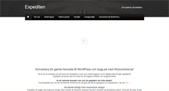 Desktop Screenshot of expediten.se