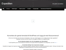 Tablet Screenshot of expediten.se